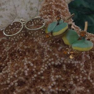 Jewelry - Pair of Vintage Clip On and Pierced Earrings Jewelry - Pair of Vintage Clip On and Pierced Earrings